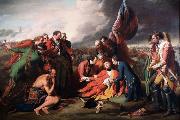 Benjamin West The Death of Wolfe (mk25) oil painting on canvas